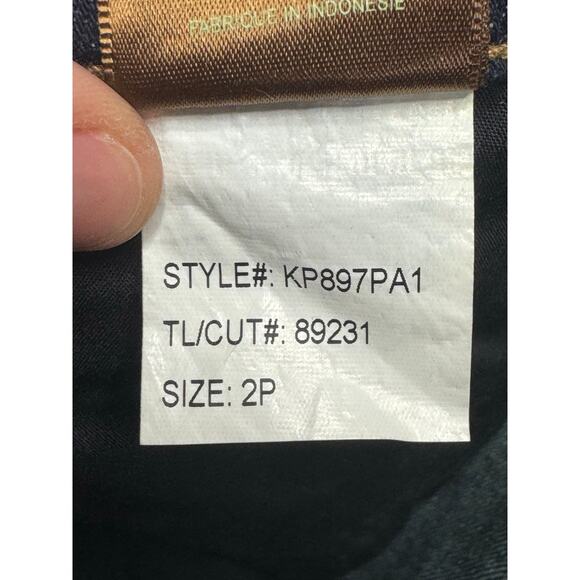 NWT Kut from the Kloth Women's Catherine Boyfriend Blue Jeans - Size 2P (28x27) - Picture 8 of 8